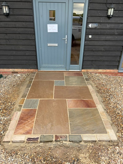 Doorstep patio