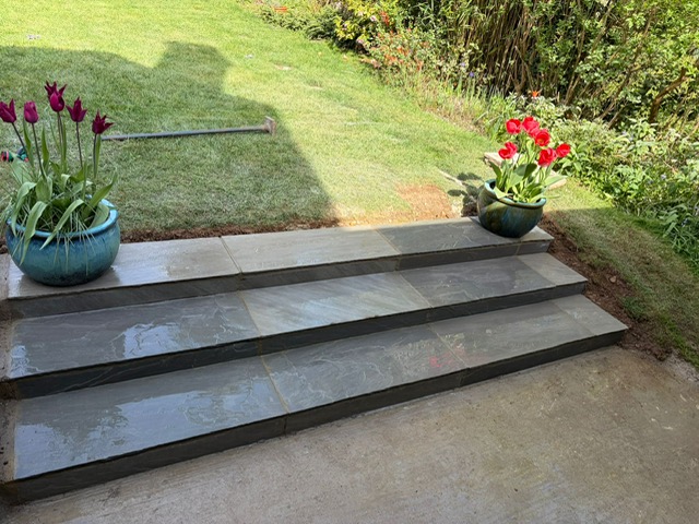 Garden steps