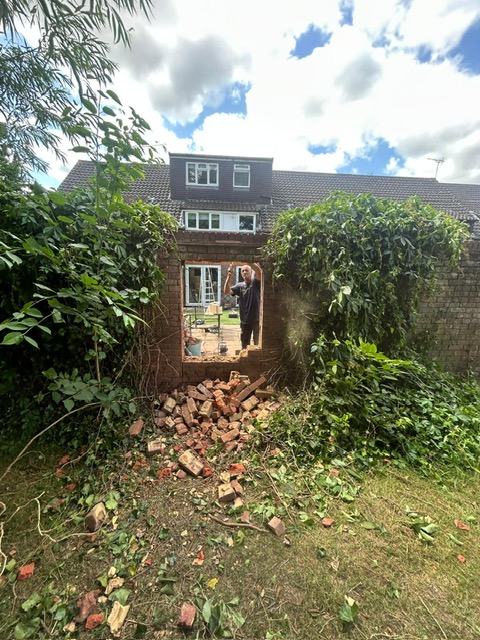 Wall removal & access works